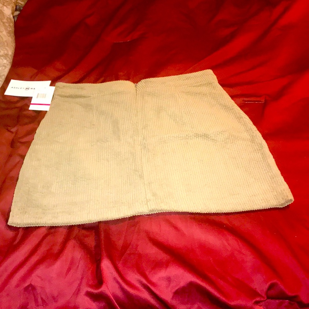 Ashley Mayson olive green skirt